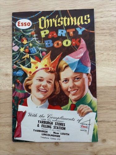 Esso christmas party book - book, 1958