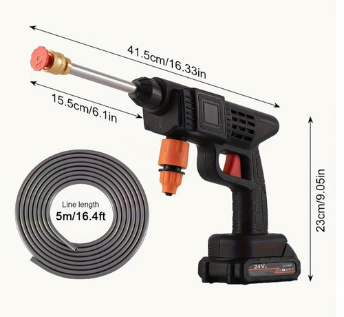Cordless pressure washer - pressure,
