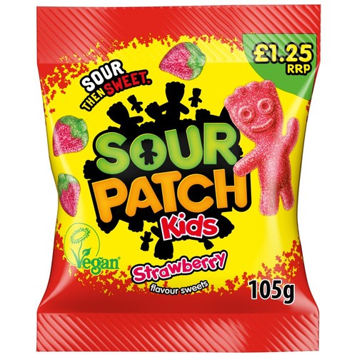 Sour patch kids strawberry - patch,