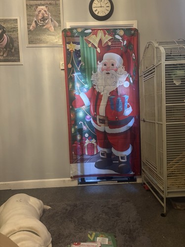 Christmas door curtain - christmas,