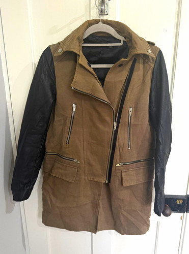 Zara woman hooded full zip - zara,