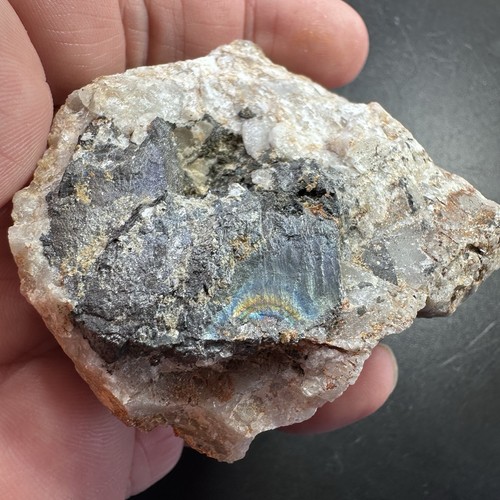 Wolframite crystals matrix - in,