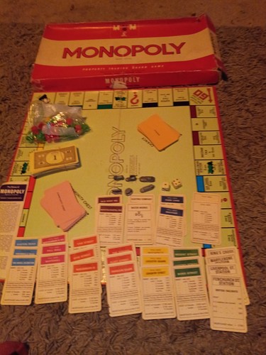 Monopoly vintage waddingtons - vintage,