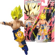 Dragon Ball Z Super Saiyan Goku Figure 12.5cm Bandai Evolve Anime Toy Gift