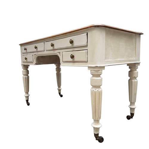 Vintage painted dressing table - vintage,