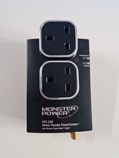 Monster HTS200 FlatScreen Home Theater Power Center Clean Surge Protector