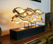 Driftwood Lamp Wood Light Vine