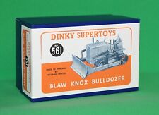 DINKY Reproduction Box 561 Blaw Knox Bulldozer (961) 