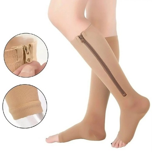 Zip compression socks closed - socks,
