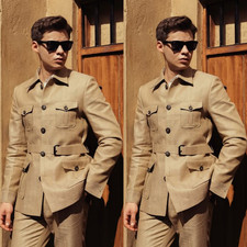 Summer Men's Safari Jacket