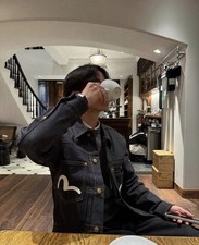 Evisu Denim Jacket Gold