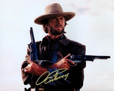 Clint Eastwood autographed