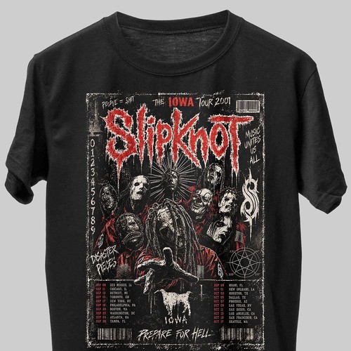 Slipknot iowa shirt - slipknot,