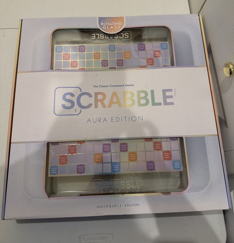 Scrabble aura glass game - glass, ws