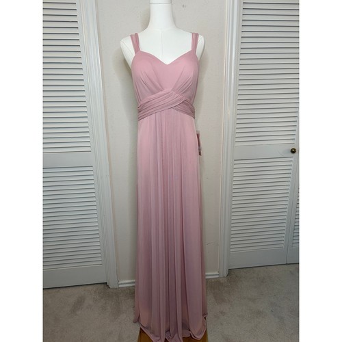 Nwt dusty rose simmone - rose, chiffon