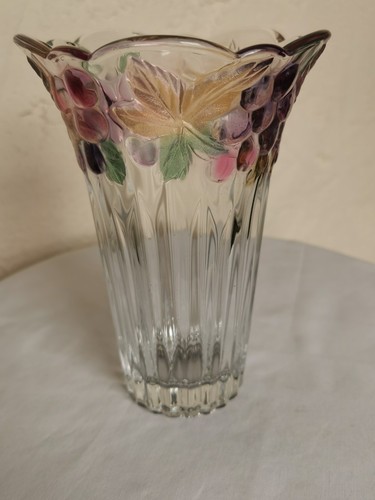 Vintage glass vase hand - vintage,