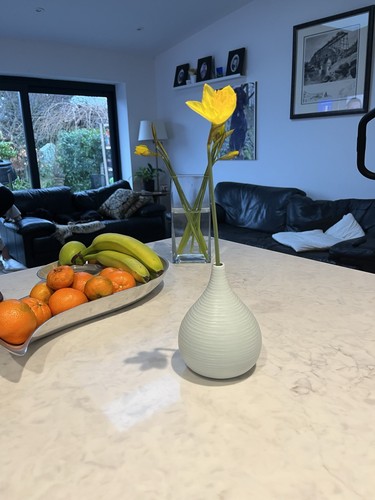 Modern ceramic bud vase - ceramic,