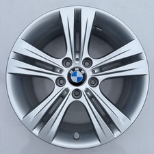 GENUINE BMW 3 4 SERIES 17" INCH F30 F31 STYLE 392 SILVER ALLOY WHEEL RIM 6796239