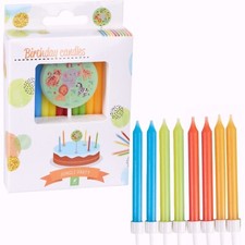 Colourful Animal Candles Cake