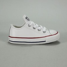 Converse Toddlers/Infants Trainer Leather White Size 2,3,4,5,6,7,8,9,10.
