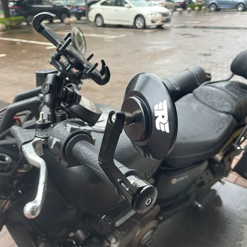 Motorcycle handle bar - bar, end