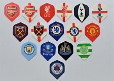 OFFICAL FOOTBALL CLUB LICENSED DART FLIGHTS 11 TEAMS