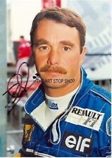 Nigel Mansell signed photo