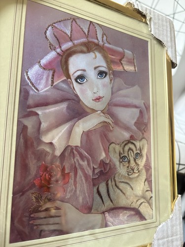 Vintage pierrot clown - &, tiger