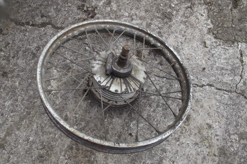 Ajs m14 rear - wheel, to