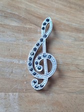 Sterling silver treble clef