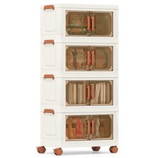COSTWAY 4-Pack Stackable
