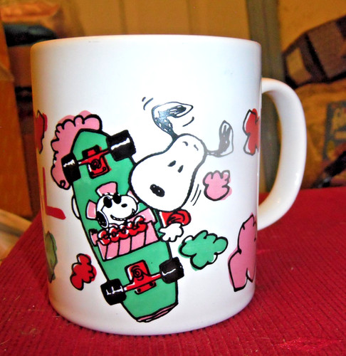 Peanuts snoopy ceramic - snoopy,