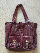 Mulberry Roxanne Bag Python Purple - Snakeskin - Women’s Handbag - Used