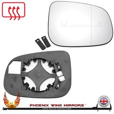 For Volvo V70 Door Wing Mirror Glass 2007-2018 Heated Cip On Right Hand Side