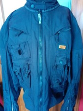 ARLEN NESS ,BERIK DESIGN,RARE TACTICAL MOTORCYCLE JACKET WITH A MILITARY LOOK .