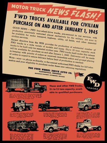 1944 fwd four wheel - fwd, drive