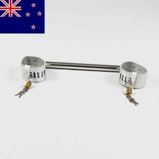 Silver Spreader Bar Handcuffs