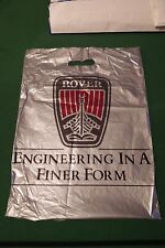  Rover 800 launch Carrier Bag Dealer motor show Austin metro 6r4 montego  1986