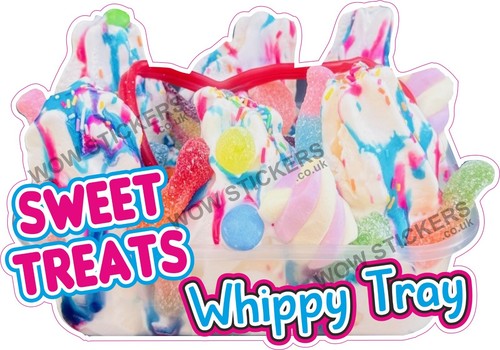 Ice cream van sticker sweet - cream,