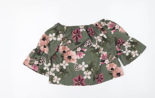 Miss vie girls green floral - miss,