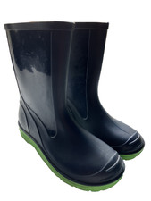 Wellies Boots Boys Wellington Kids Girls Size Rain Waterproof Navy BOOTS WELLIE