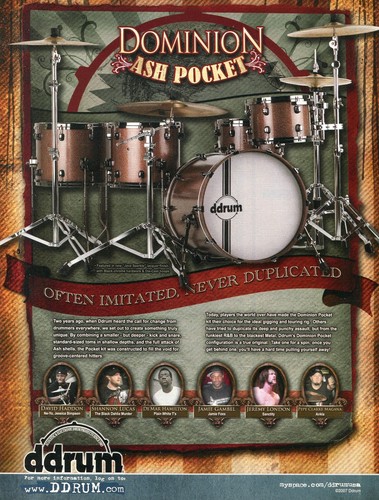 2007 print ddrum dominion - 2007,