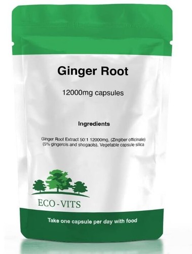 Ginger root 000mg - 12,000mg, capsules