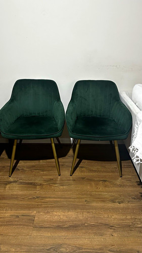 Set green upholstered - set, of