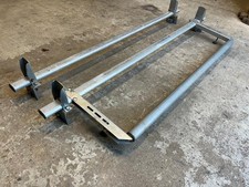 PAIR OF ROOF BARS / ROOF RACK - 1 WITH ROLLER - 1650MM LONG