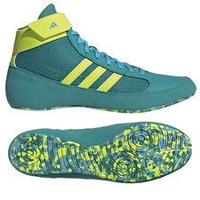 Adidas Havoc Kids Wrestling Boots Children Green Boxing Training Shoe Boys Girls