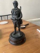 Vintage Ballantynes of Walkerburn Military Figurine Handmade in Scotland – Rare
