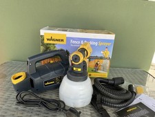 Wagner 230V Fence Decking Sprayer 1.4L Tank, 1.8m Hose, 460W