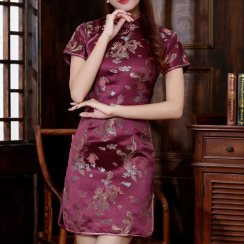 Sexy slim split chinese - slim,