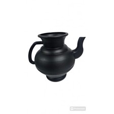 Black  Lota Bodna 2.25L Durable Plastic Wudu Wudhu Wash Jug Bottle